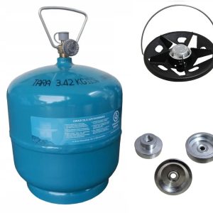 Балон кемпінговий газовий пропан-бутан БД-3 кг з комплектом