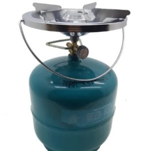 Балон кемпінговий газовий пропан-бутан БД-3 кг з горілкою